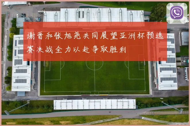 谢晋和张旭尧共同展望亚洲杯预选赛决战全力以赴争取胜利